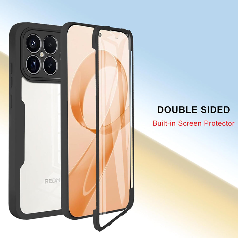 Deksel for Xiaomi Poco F8 Ultra, Techsuit, ColorVerse 360, Svart