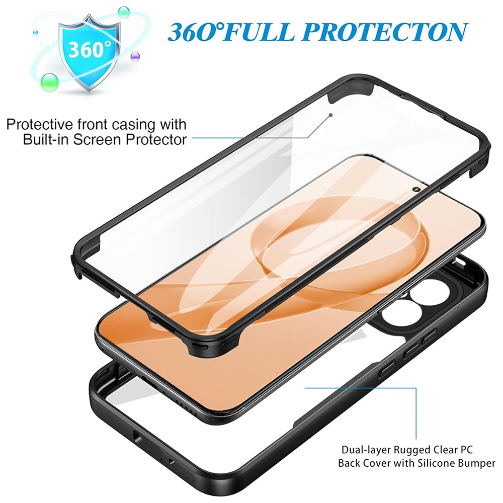 Deksel for Xiaomi Poco F8 Ultra, Techsuit, ColorVerse 360, Svart