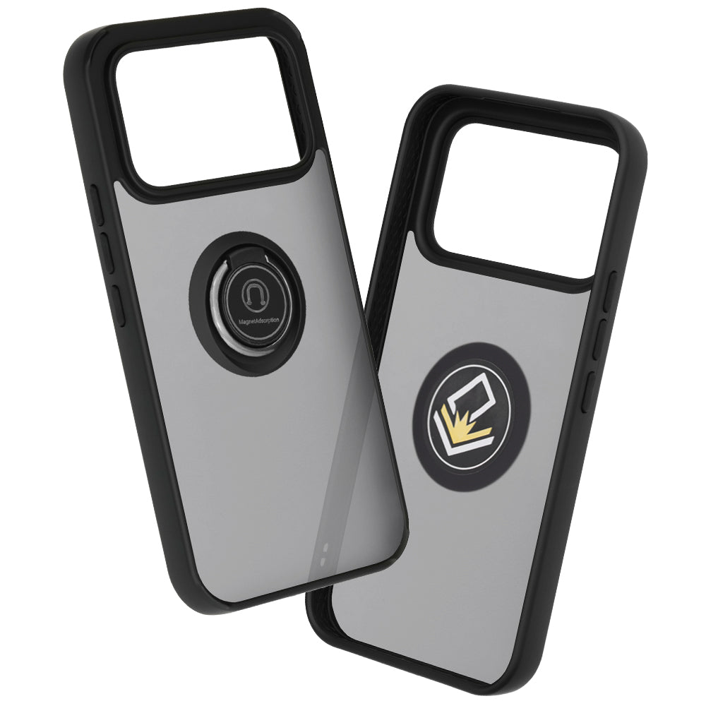 Deksel for Xiaomi Poco F8 Ultra, Techsuit, Glinth, Svart