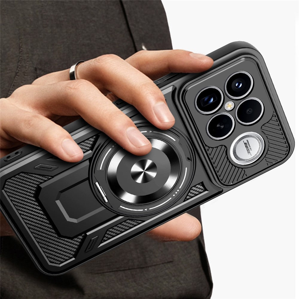Deksel for Xiaomi Poco F8 Ultra, Techsuit, RuggedCam, Svart
