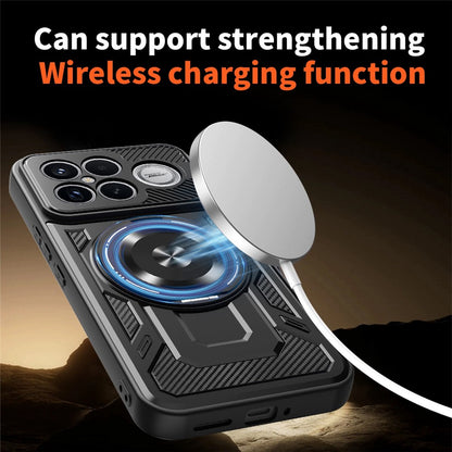 Deksel for Xiaomi Poco F8 Ultra, Techsuit, RuggedCam, Svart