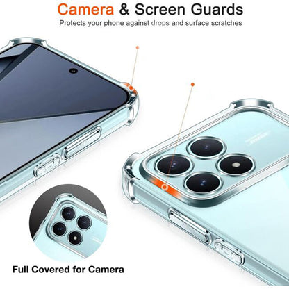 Deksel for Xiaomi Poco F8 Ultra, Techsuit, Shockproof Clear, Gjennomsiktig