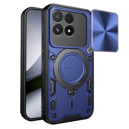 Deksel for Xiaomi Poco F9 Pro, Techsuit, CamGuard Pro, Blå