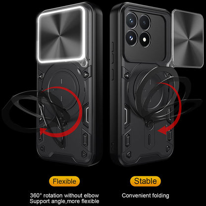 Deksel for Xiaomi Poco F9 Pro, Techsuit, CamGuard Pro, Blå