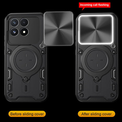 Deksel for Xiaomi Poco F9 Pro, Techsuit, CamGuard Pro, Blå
