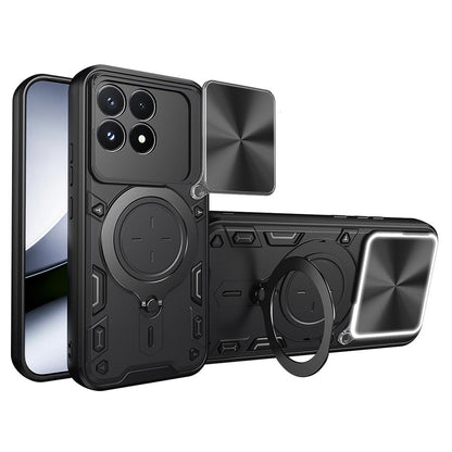 Deksel til Xiaomi Poco F9 Pro, Techsuit, CamGuard Pro, svart