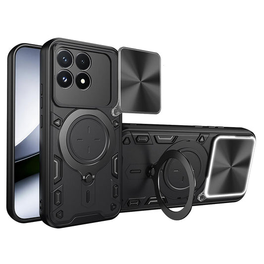 Deksel til Xiaomi Poco F9 Pro, Techsuit, CamGuard Pro, svart