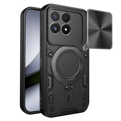 Deksel til Xiaomi Poco F9 Pro, Techsuit, CamGuard Pro, svart