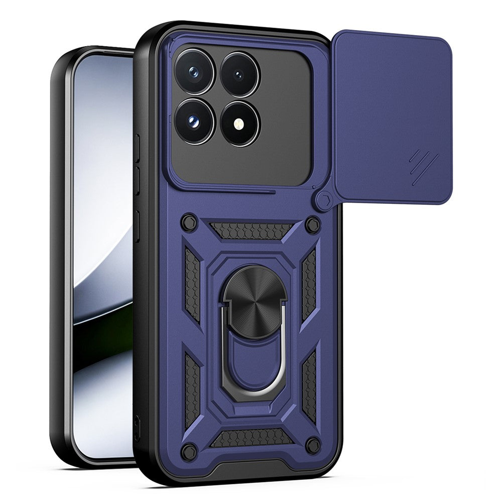 Deksel til Xiaomi Poco F9 Pro, Techsuit, CamShield, Blå