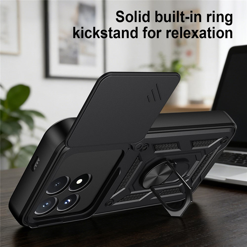 Deksel til Xiaomi Poco F9 Pro, Techsuit, CamShield, Svart