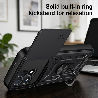 Deksel til Xiaomi Poco F9 Pro, Techsuit, CamShield, Svart