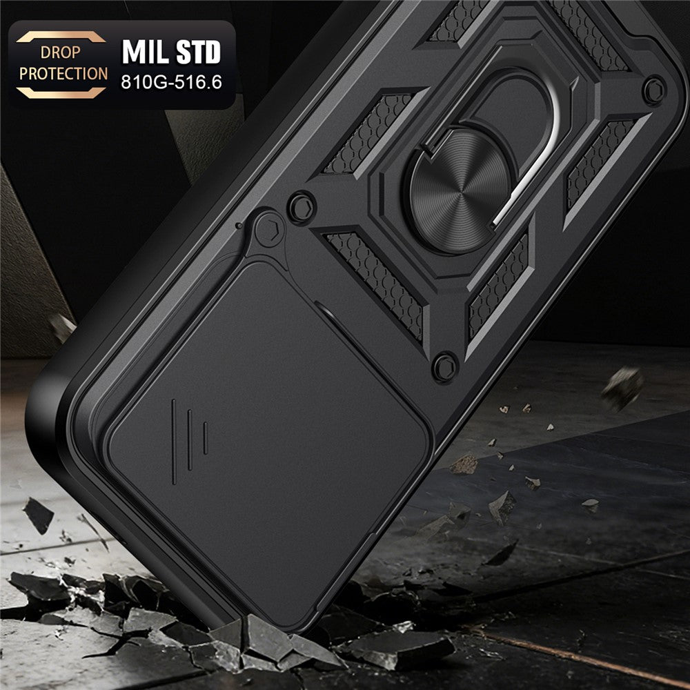 Deksel til Xiaomi Poco F9 Pro, Techsuit, CamShield, Svart