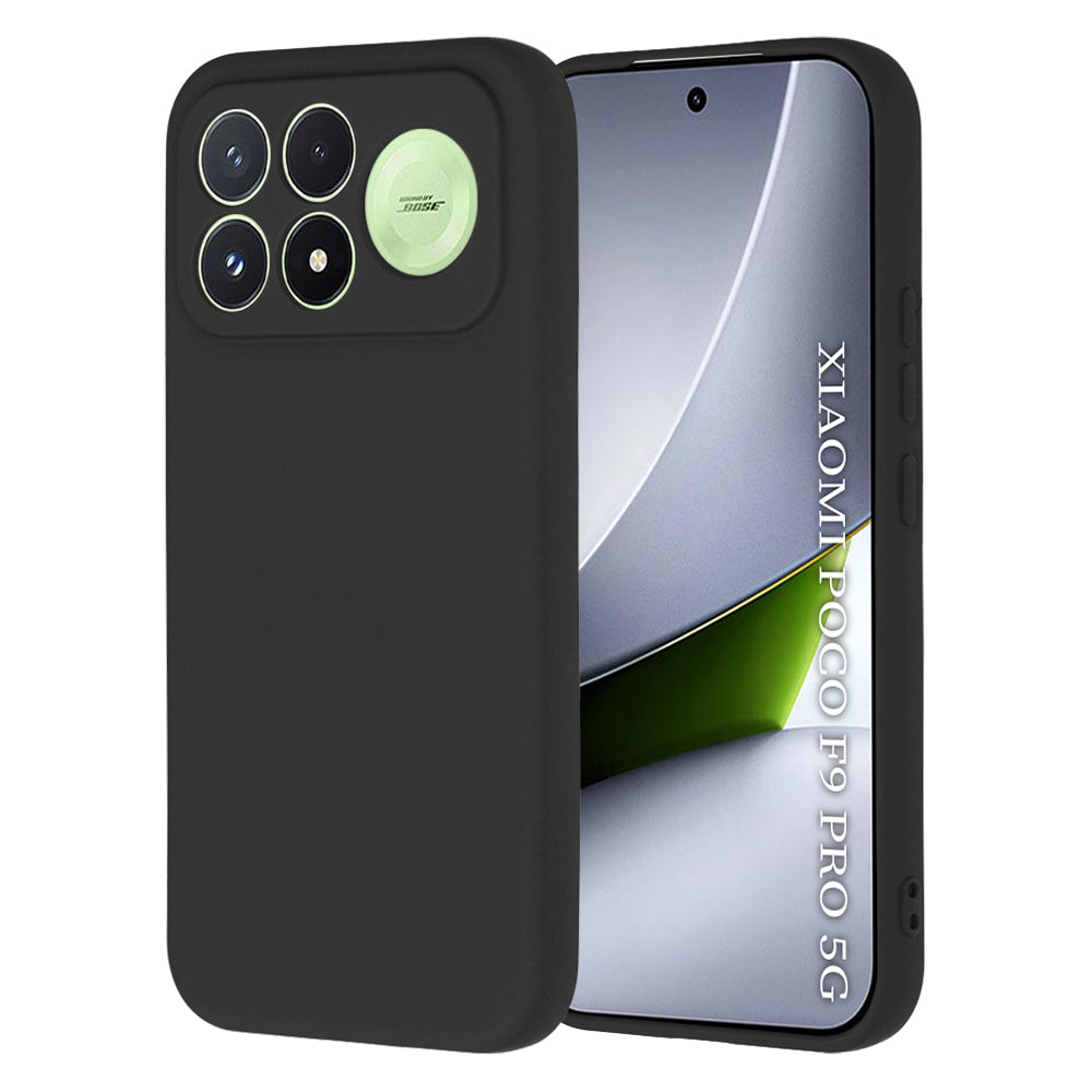 Deksel til Xiaomi Poco F9 Pro, Techsuit, SoftFlex, svart