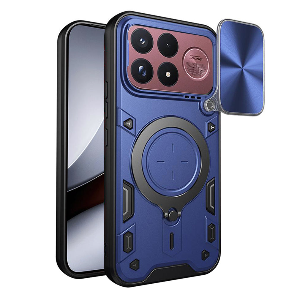 Deksel til Xiaomi Poco F9 Ultra, Techsuit, CamGuard Pro, blå