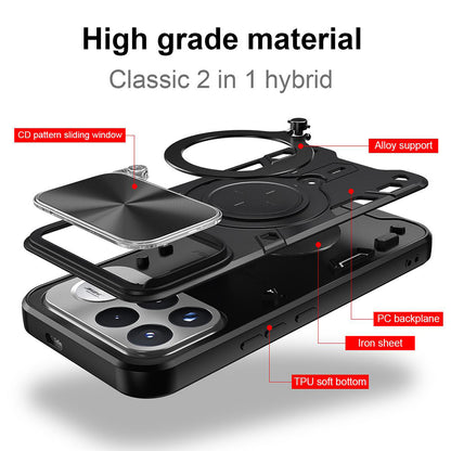 Deksel til Xiaomi Poco F9 Ultra, Techsuit, CamGuard Pro, blå