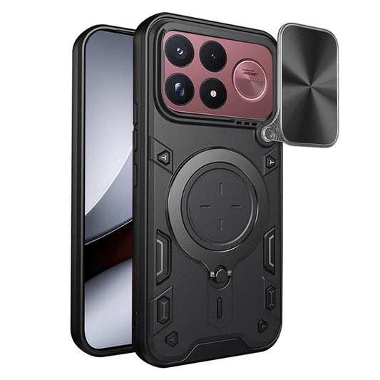 Deksel til Xiaomi Poco F9 Ultra, Techsuit CamGuard Pro, svart