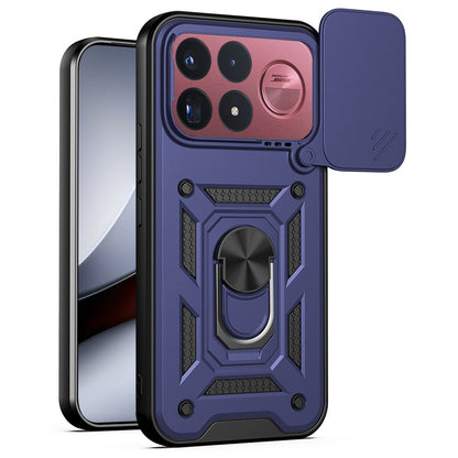 Deksel til Xiaomi Poco F9 Ultra, Techsuit, CamShield, blå