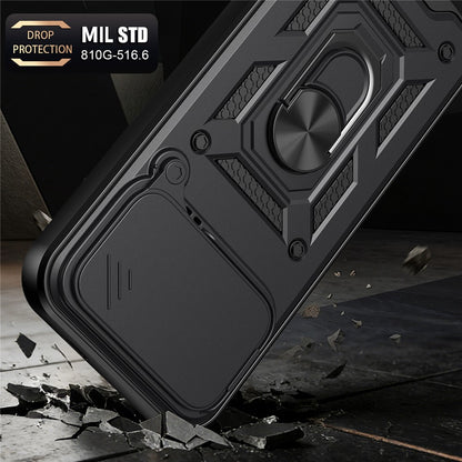 Deksel til Xiaomi Poco F9 Ultra, Techsuit, CamShield, svart