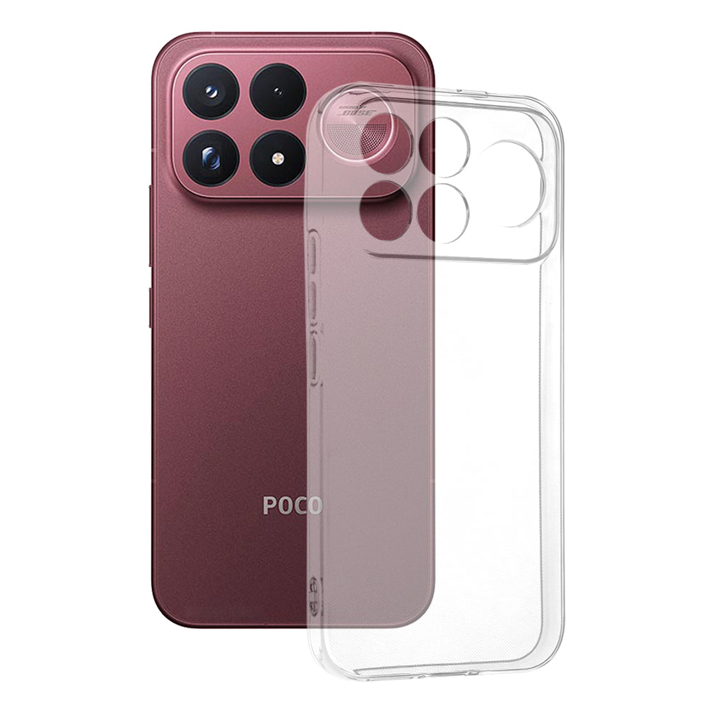 Deksel for Xiaomi Poco F9 Ultra, Techsuit, Klar, Transparent