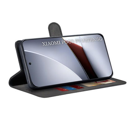 Deksel til Xiaomi Poco F9 Ultra, Techsuit, Diary Book, svart