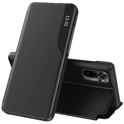 Deksel for Xiaomi Poco M5s / Redmi Note 10S / Note 10, Techsuit, eFold, Svart