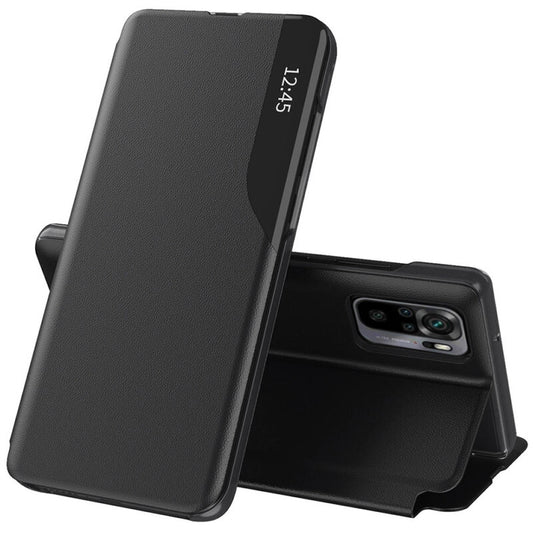 Deksel for Xiaomi Poco M5s / Redmi Note 10S / Note 10, Techsuit, eFold, Svart