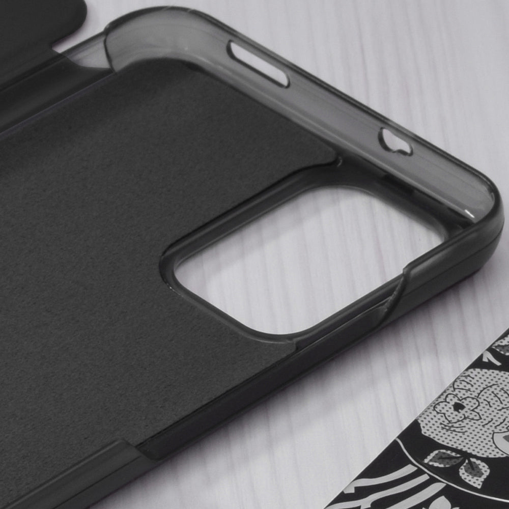 Deksel for Xiaomi Poco M5s / Redmi Note 10S / Note 10, Techsuit, eFold, Svart