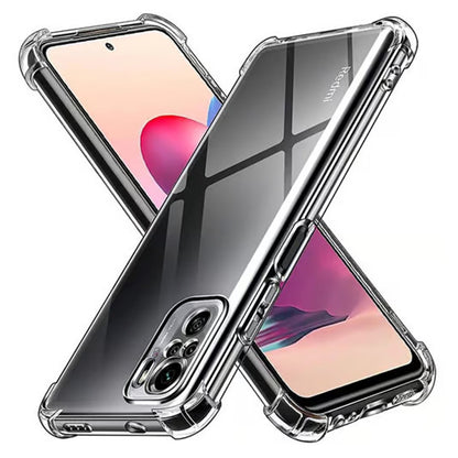 Deksel for Xiaomi Poco M5s / Redmi Note 10S / Note 10, Techsuit, Støtsikker Klar, Transparent