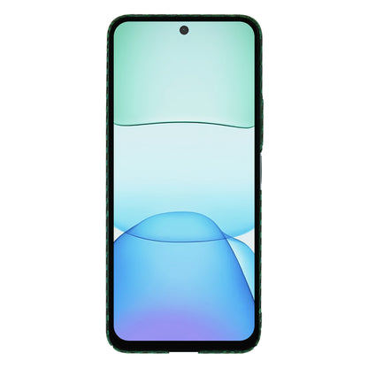 Deksel for Xiaomi Poco M6 4G / Redmi 13, Techsuit, Carbonite FiberShell, Grønn