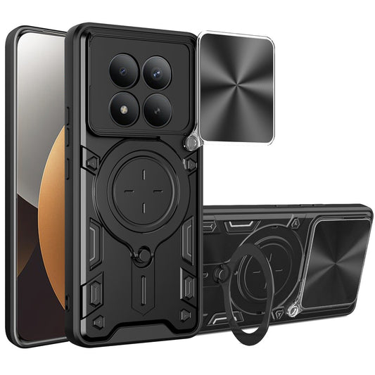 Deksel for Xiaomi Poco M8 Pro / Redmi Note 15 Pro+ 5G, Techsuit, CamGuard Pro, Svart