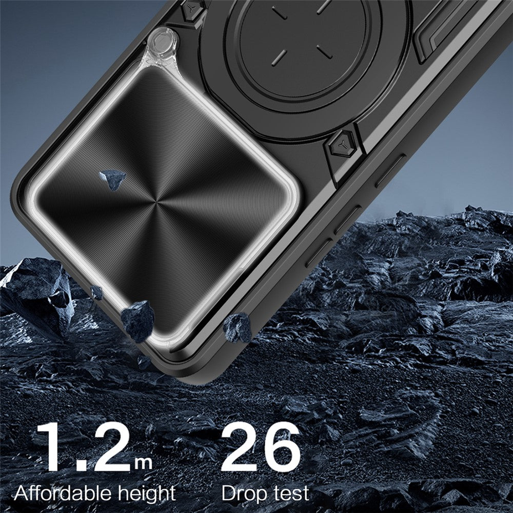 Deksel for Xiaomi Poco M8 Pro / Redmi Note 15 Pro+ 5G, Techsuit, CamGuard Pro, Roségull