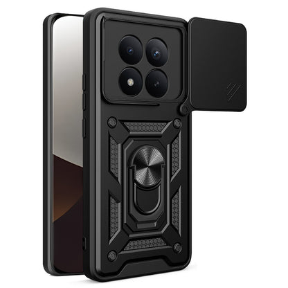 Deksel for Xiaomi Poco M8 Pro / Redmi Note 15 Pro+ 5G, Techsuit, CamShield, Svart