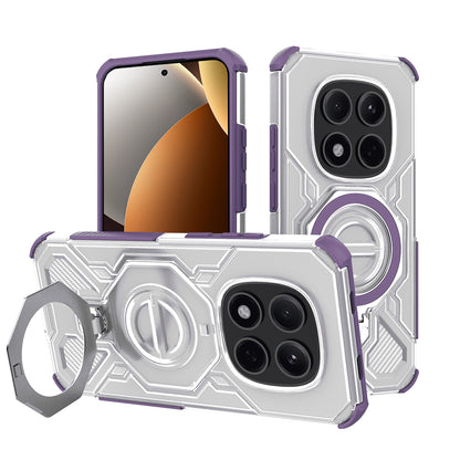 Deksel for Xiaomi Poco M8 Pro / Redmi Note 15 Pro+ 5G, Techsuit, Carbon Shield Pro, Lilla