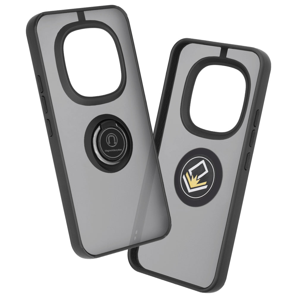 Deksel for Xiaomi Poco M8 Pro / Redmi Note 15 Pro+ 5G, Techsuit, Glinth, Svart