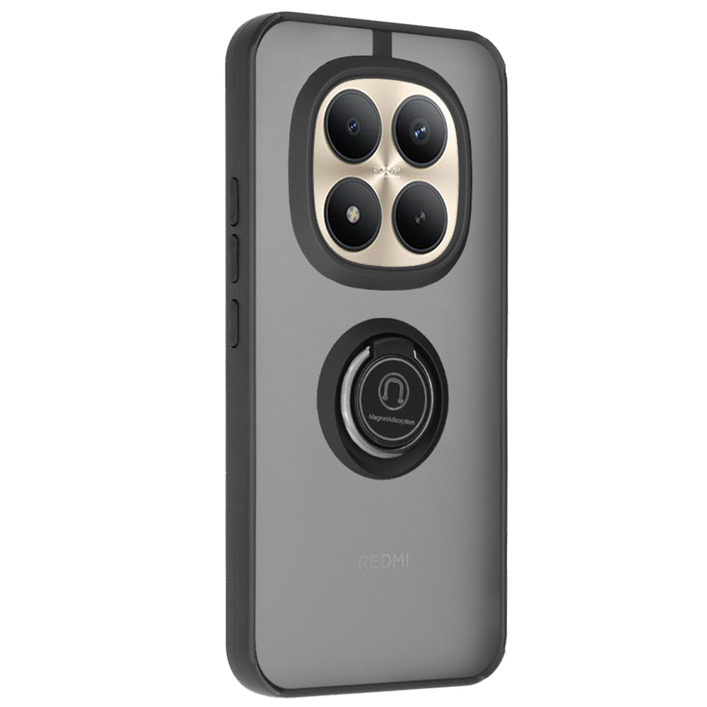 Deksel for Xiaomi Poco M8 Pro / Redmi Note 15 Pro+ 5G, Techsuit, Glinth, Svart