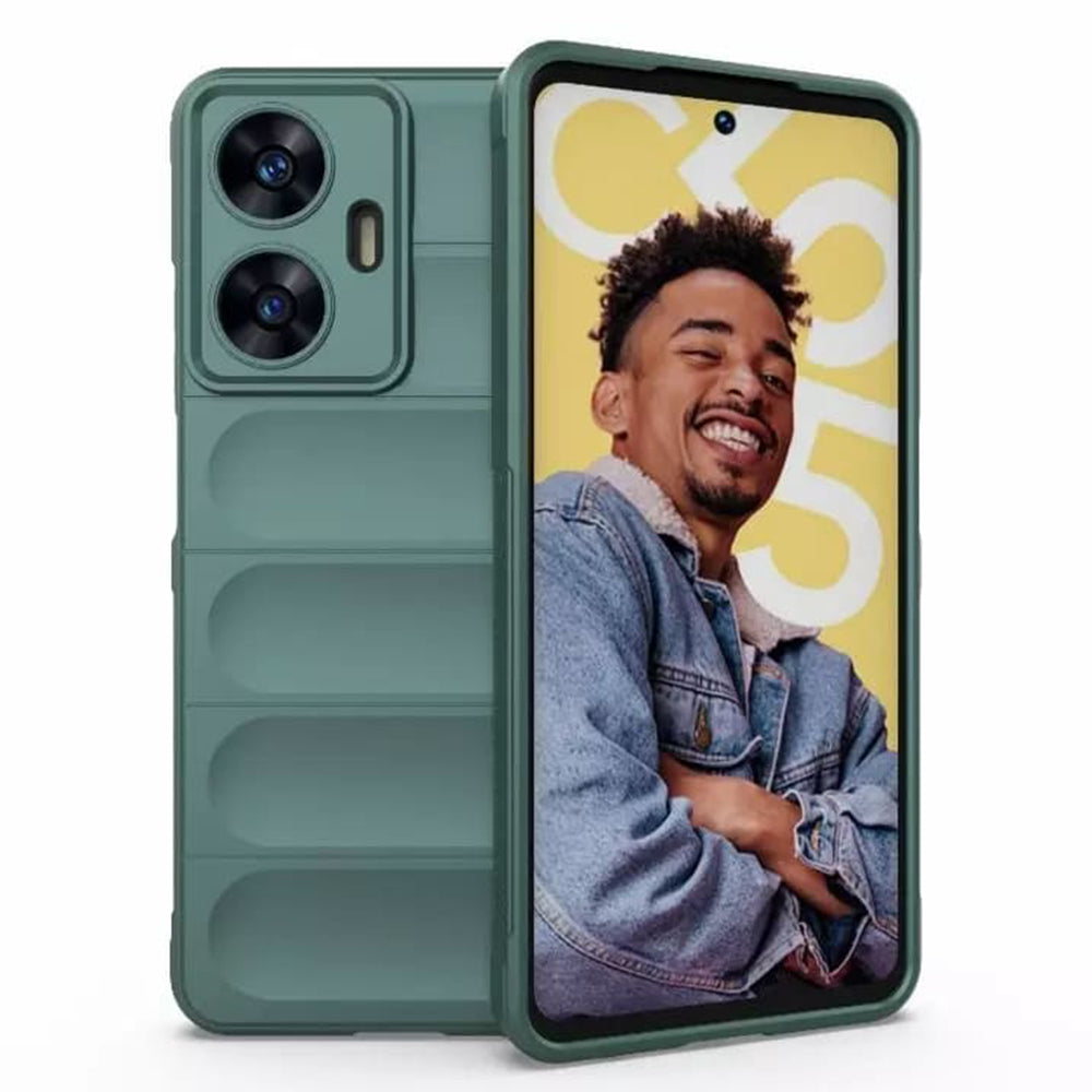 Deksel for Xiaomi Poco M8 Pro / Redmi Note 15 Pro+ 5G, Techsuit, Magic Shield, Grønn