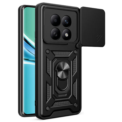 Deksel for Xiaomi Poco M8 / Redmi Note 15 5G / Note 15 4G, Techsuit, CamShield, Svart