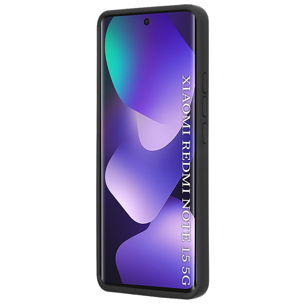Deksel for Xiaomi Poco M8 / Redmi Note 15 5G / Note 15 4G, Techsuit, Glinth, Svart