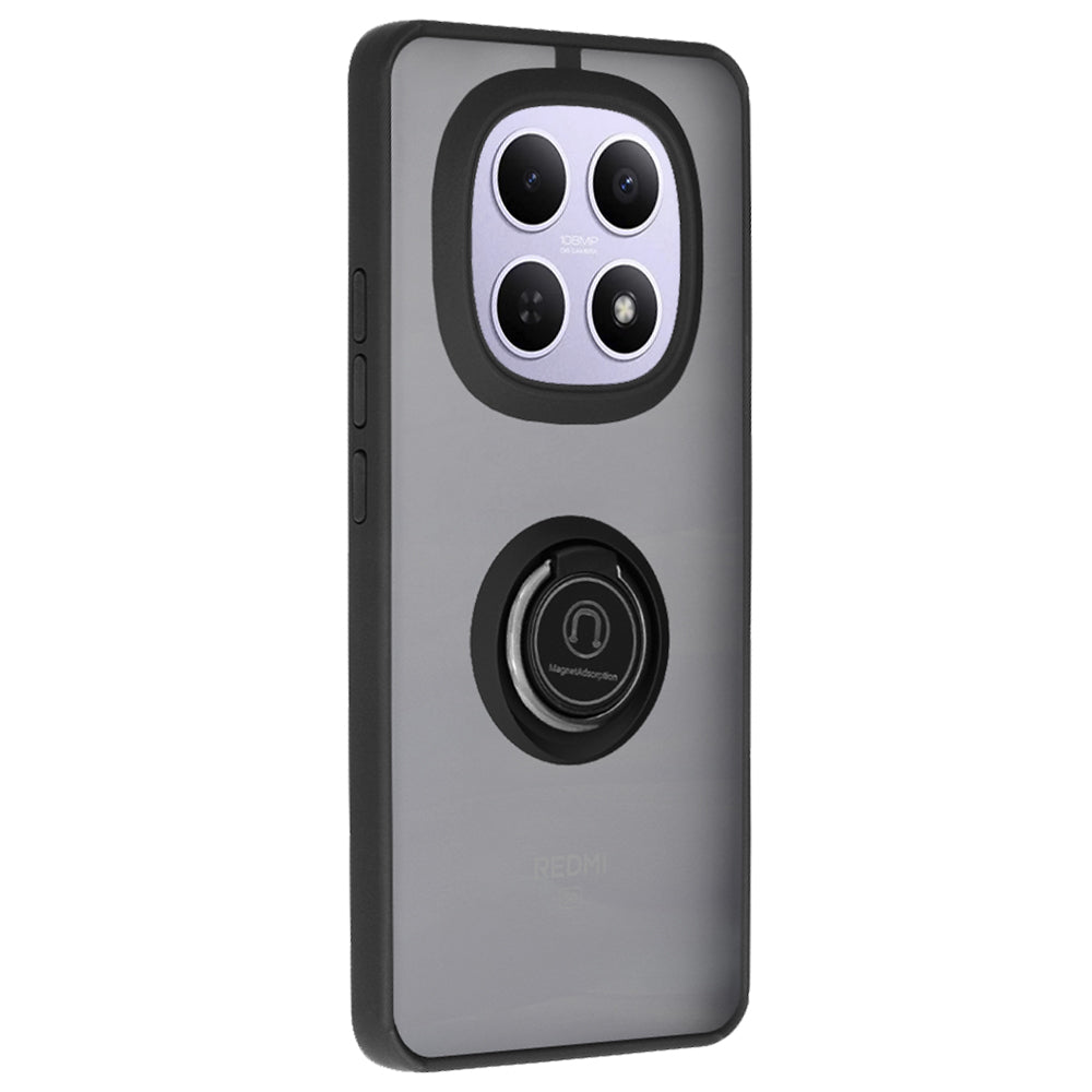 Deksel for Xiaomi Poco M8 / Redmi Note 15 5G / Note 15 4G, Techsuit, Glinth, Svart