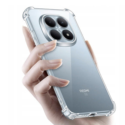 Deksel for Xiaomi Poco M8 / Redmi Note 15 5G / Note 15 4G, Techsuit, Støtsikker Klar, Gjennomsiktig