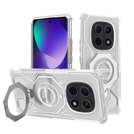 Deksel for Xiaomi Poco M8 / Redmi Note 15 5G, Techsuit, Carbon Shield Pro, Hvit