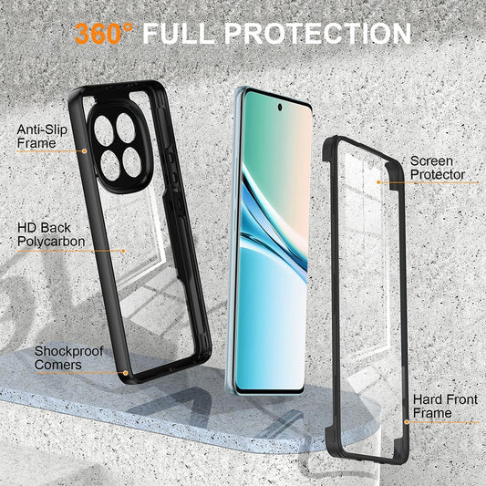 Deksel for Xiaomi Poco M8 / Redmi Note 15 5G, Techsuit, ColorVerse 360, Svart