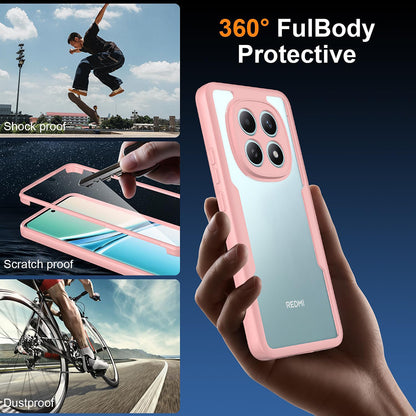 Deksel for Xiaomi Poco M8 / Redmi Note 15 5G, Techsuit, ColorVerse 360, Rosa