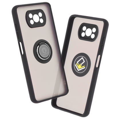 Deksel for Xiaomi Poco X3 Pro / X3 NFC / X3, Techsuit, Glinth, Svart