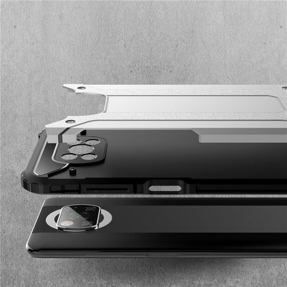 Deksel for Xiaomi Poco X3 Pro / X3 NFC / X3, Techsuit, Hybrid Armor, Svart
