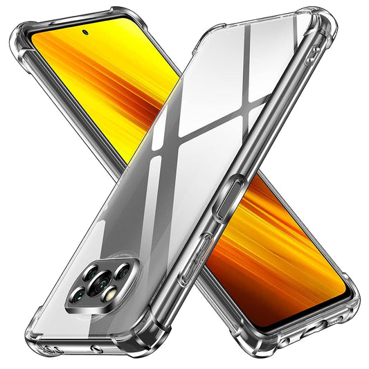 Deksel til Xiaomi Poco X3 Pro / X3 NFC / X3, Techsuit, Støtsikker Klar, Transparent