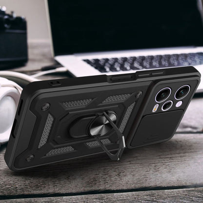 Deksel for Xiaomi Poco X5 Pro / Redmi Note 12 Pro 5G, Techsuit, CamShield, Svart