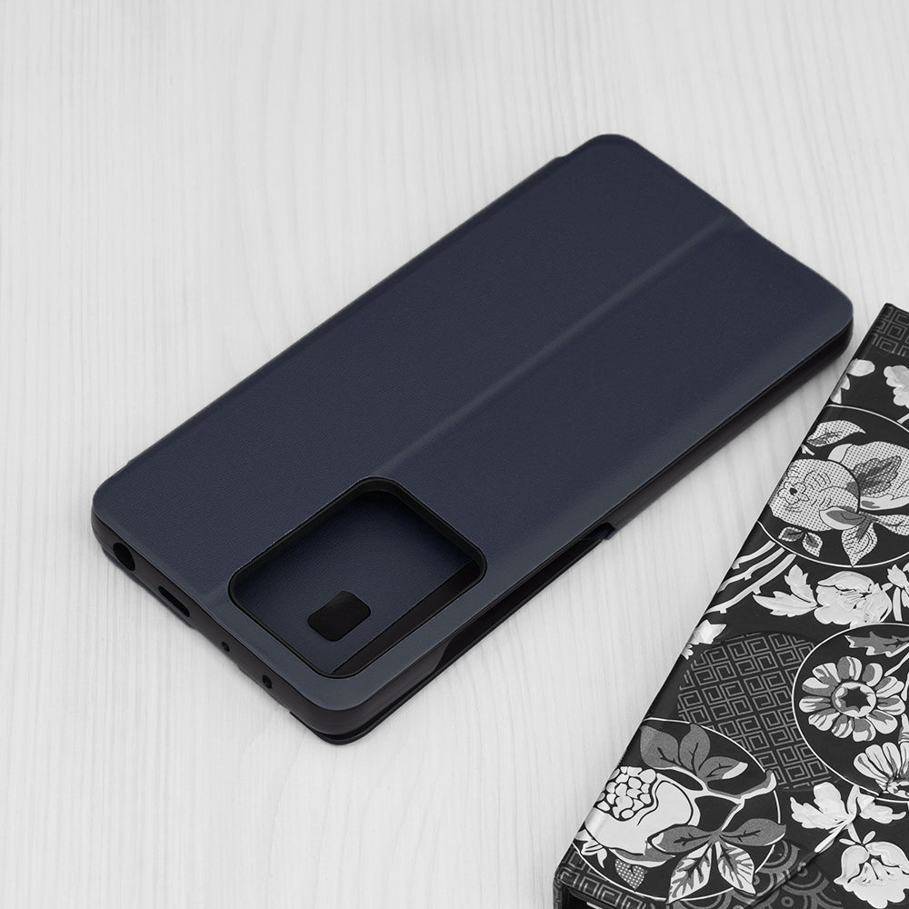 Deksel for Xiaomi Poco X5 Pro / Redmi Note 12 Pro 5G, Techsuit, eFold, Mørk Blå
