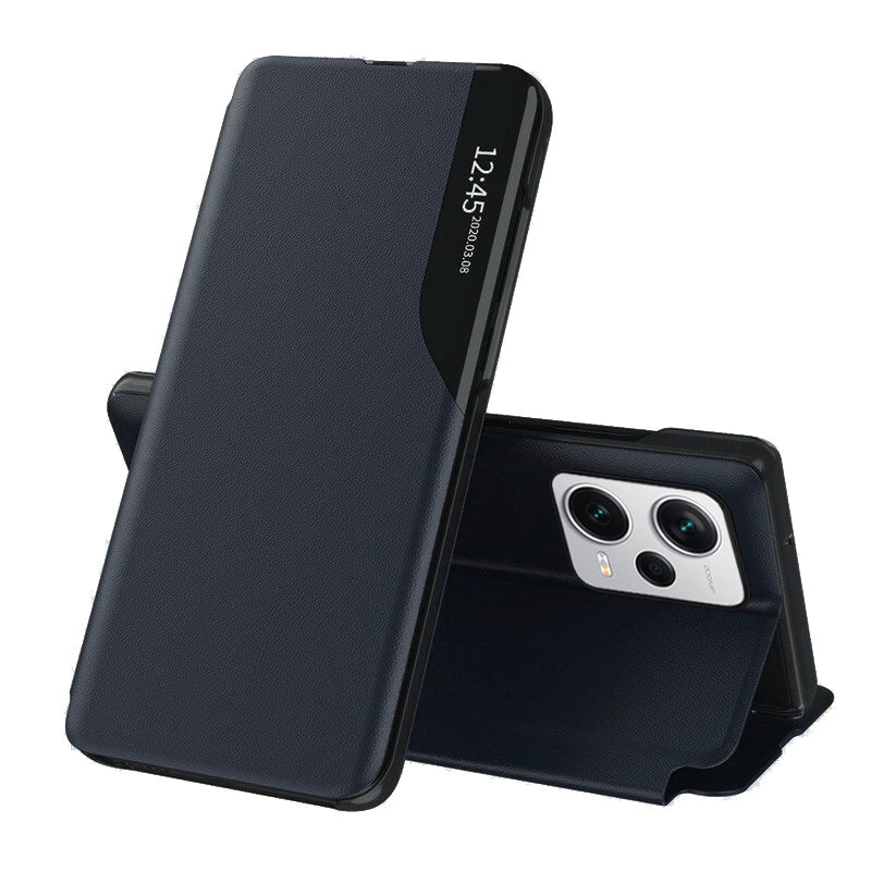 Deksel for Xiaomi Poco X5 Pro / Redmi Note 12 Pro 5G, Techsuit, eFold, Mørk Blå