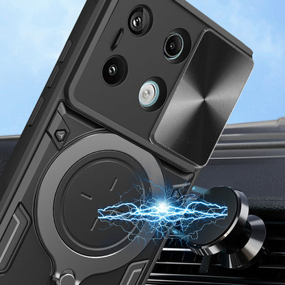 Deksel for Xiaomi Poco X6 / Note 13 Pro 5G, Techsuit, CamGuard Pro, Svart